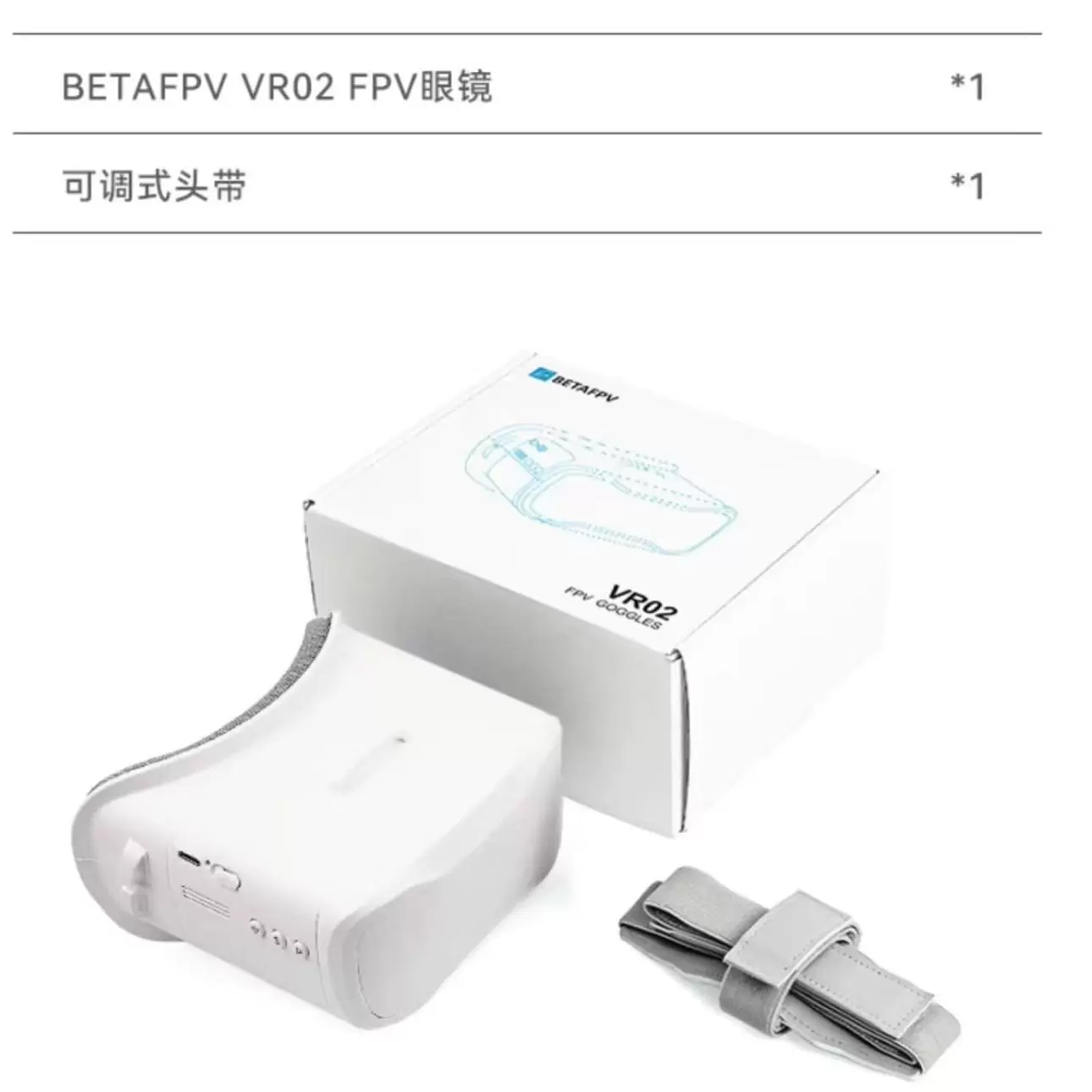 Стекло VR02 FPV