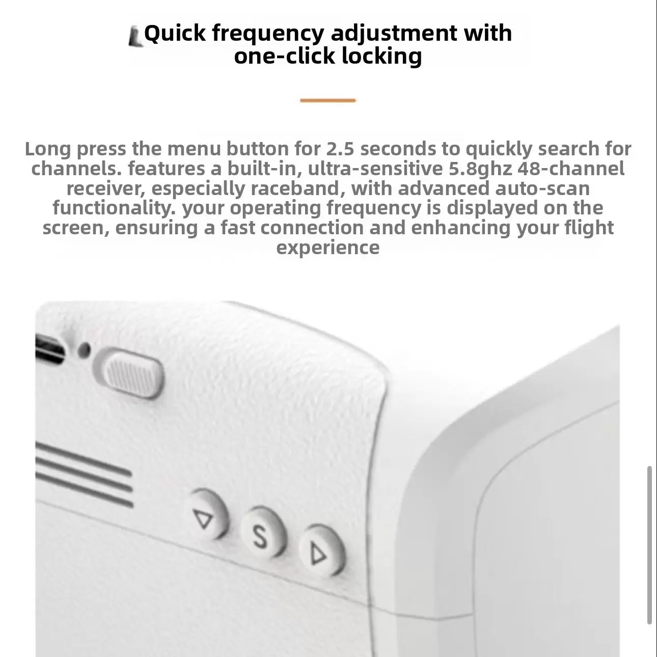 Стекло VR02 FPV